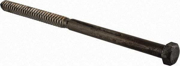 Value Collection - 3/4" Screw, 14" Length Under Head, Steel, Hex Head Lag Screw - Uncoated, Grade 2 - Eagle Tool & Supply