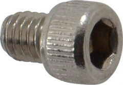 Value Collection - #10-32 UNF Hex Socket Drive, Socket Cap Screw - Grade 18-8 Stainless Steel, Uncoated, Fully Threaded, 1/4" Length Under Head - Eagle Tool & Supply