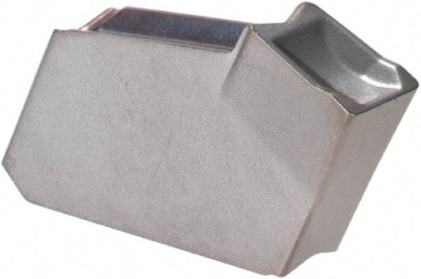 Iscar - 3GSFN Grade IC328, 3.02mm Cutting Width Carbide Grooving Insert - Neutral, 0.2mm Corner Radius, TiCN Finish - Eagle Tool & Supply