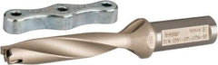 Iscar - 0.591 to 5/8" Diam, 5xD, 2.95" Max Depth, 3/4" Shank Diam, Replaceable Tip Drill - IDI 0591-S.. Insert, 15 Seat Size, DCM Toolholder, Series ChamDrill - Eagle Tool & Supply