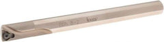 Iscar - 0.551" Min Bore Diam, 6" OAL, 1/2" Shank Diam, BBN Indexable Boring Bar - TPGB Insert, Screw Holding Method - Eagle Tool & Supply