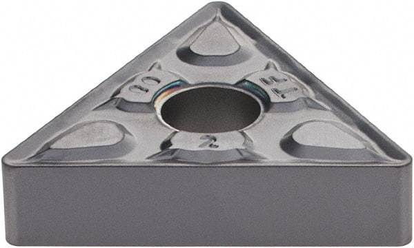 Iscar - TNMG432 TF Grade IC907 Carbide Turning Insert - 60° Triangle, 1/2" Inscr Circle, 3/16" Thick, 1/32" Corner Radius - Eagle Tool & Supply