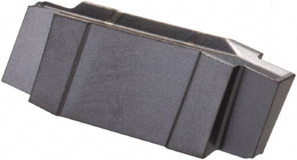 Iscar - 140000GIP Grade IC908, 1.4mm Cutting Width Carbide Grooving Insert - 2mm Max Depth of Cut, Neutral, TiAlN Finish - Eagle Tool & Supply
