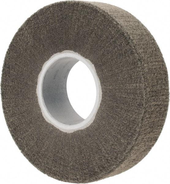 3M - 8" Diam Silicon Carbide Finishing Flap Wheel - 3" Hole, 2" Wide, Density 7, Nonwoven, Very Fine Grade, 3,200 Max RPM - Eagle Tool & Supply