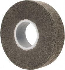 3M - 8" Diam Silicon Carbide Finishing Flap Wheel - 3" Hole, 2" Wide, Density 7, Nonwoven, Very Fine Grade, 3,200 Max RPM - Eagle Tool & Supply