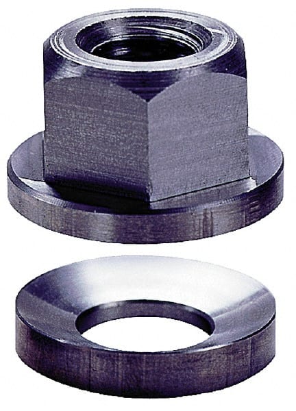 TE-CO - Spherical Flange Nuts System of Measurement: Inch Thread Size (Inch): 5/16-18 - Eagle Tool & Supply