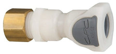 CPC Colder Products - 1/4" Outside Diam, 1/4 NPT, Acetal Push-to-Connect Tube Female Connector - Eagle Tool & Supply