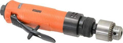 Dotco - 1/4" Keyed Chuck - Inline Handle, 3,500 RPM, 0.3 hp, 90 psi - Eagle Tool & Supply