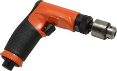 Dotco - 1/4" Keyed Chuck - Pistol Grip Handle, 3,800 RPM, 0.4 hp, 90 psi - Eagle Tool & Supply