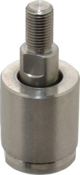 Made in USA - Air Cylinder Self-Aligning Rod Coupler - For 7/16-20 Air Cylinders, Use with Hydraulic & Pneumatic Cylinders - Eagle Tool & Supply