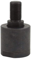 Made in USA - Air Cylinder Self-Aligning Rod Coupler - For M12 x 1.25 Air Cylinders, Use with Hydraulic & Pneumatic Cylinders - Eagle Tool & Supply