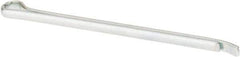 Made in USA - 1/8" Diam x 2-1/2" Long Hammerlock Cotter Pin - Grade 2, Zinc-Plated, Steel - Eagle Tool & Supply