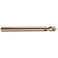 Cleveland - 5/8" Body Diam, 90°, 7-1/8" OAL, Cobalt Spotting Drill - Eagle Tool & Supply