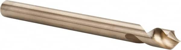 Cleveland - 1/2" Body Diam, 90°, 6" OAL, Cobalt Spotting Drill - Eagle Tool & Supply