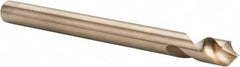 Cleveland - 1/2" Body Diam, 90°, 6" OAL, Cobalt Spotting Drill - Eagle Tool & Supply