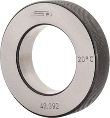 SPI - Micrometer Setting Rings - 4,000 to 50mm, Use with SPI Hole-Mike Series Micrometers - Eagle Tool & Supply