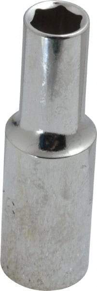 Proto - 5/16", 3/8" Drive, Deep Hand Socket - 6 Points, 2-1/8" OAL, Chrome Finish - Eagle Tool & Supply