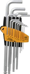 Wiha - 13 Piece L Key Standard Hex Key Set - Hex Range from 0.05 to 3/8" - Eagle Tool & Supply