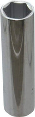 Proto - 5/8", 1/2" Drive, Deep Hand Socket - 6 Points, 3-1/4" OAL, Chrome Finish - Eagle Tool & Supply