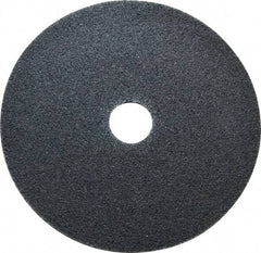 3M - 6" Diam, 1/4" Face Width, 1" Center Hole, Fine Grade, Silicon Carbide Deburring Wheel - Unitized, Soft Density 3 Grade, 5,000 RPM - Eagle Tool & Supply