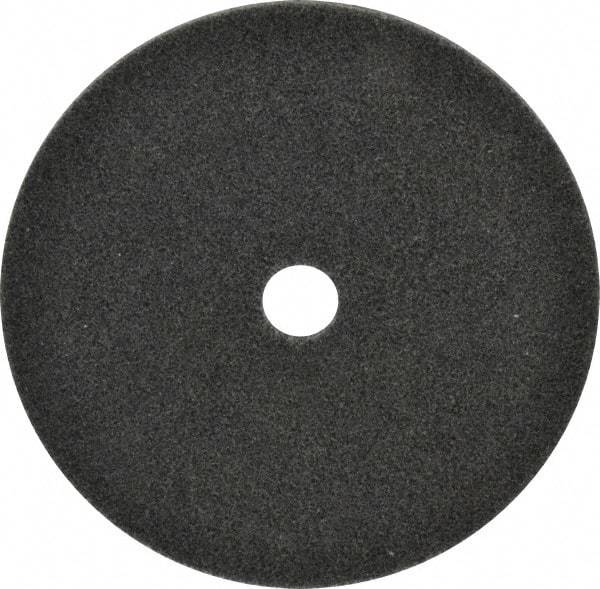 3M - 6" Diam, 1/4" Face Width, 3/4" Center Hole, Fine Grade, Silicon Carbide Deburring Wheel - Unitized, Soft Density 2 Grade, 5,000 RPM - Eagle Tool & Supply
