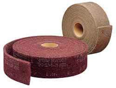 3M - 30' Long x 36" Wide Nonwoven Roll - Nonabrasive Grade, White, Talc - Eagle Tool & Supply