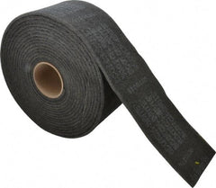 3M - 30' Long x 5" Wide Nonwoven Roll - Very Fine Grade, Gray, Silicon Carbide - Eagle Tool & Supply