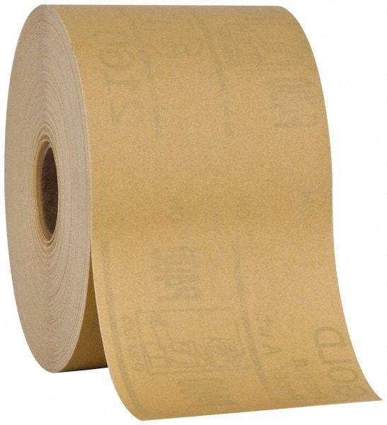 3M - 400 Grit, Aluminum Oxide Adhesive Backed Sanding Sheets - Paper, 2-3/4" x 45 Yds., Extra Fine Grade, A Weighted Backing - Eagle Tool & Supply