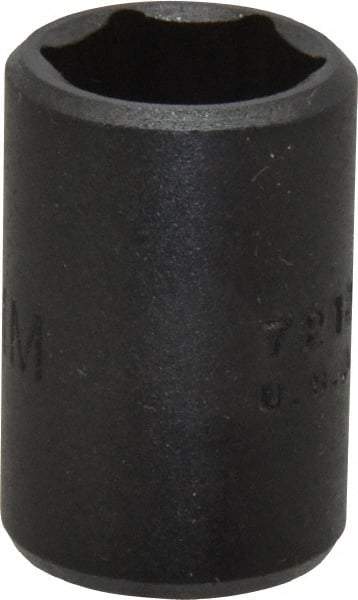 Proto - 3/8" Drive 13mm Standard Impact Socket - 6 Points, 1-3/32" OAL - Eagle Tool & Supply