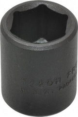 Proto - 3/8" Drive 5/8" Standard Impact Socket - 6 Points, 1-3/32" OAL - Eagle Tool & Supply