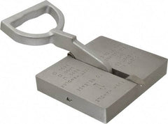 Mag-Mate - 125 Lb Load Capacity, Permanent Lift Magnet - 1-3/8" High x 7-1/4" Wide, For Use with Flats - Eagle Tool & Supply