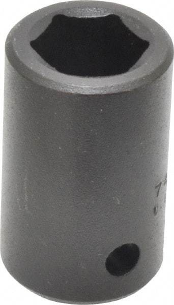 Proto - 1/2" Drive 9/16" Standard Impact Socket - 6 Points, 1-1/2" OAL - Eagle Tool & Supply