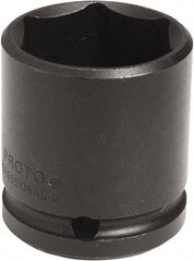 Proto - 1/2" Drive 3/4" Standard Impact Socket - 6 Points, 1-1/2" OAL - Eagle Tool & Supply