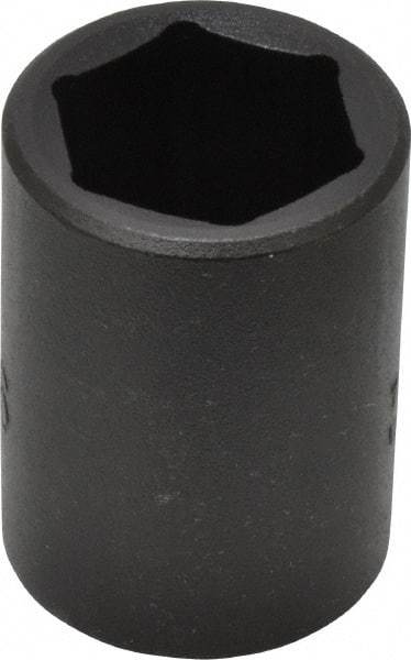 Proto - 1/2" Drive 13/16" Standard Impact Socket - 6 Points, 1-5/8" OAL - Eagle Tool & Supply
