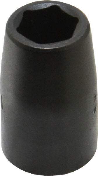Proto - 1/2" Drive 13mm Standard Impact Socket - 6 Points, 1-1/2" OAL - Eagle Tool & Supply