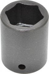 Proto - 1/2" Drive 25mm Standard Impact Socket - 6 Points, 1-3/4" OAL - Eagle Tool & Supply