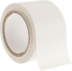 NMC - White Solid Color Vinyl Tape - 3" Wide x 108' Long x 0.002" Thick, General Traffic - Eagle Tool & Supply