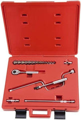 Proto - 20 Piece 3/8" Drive Socket Set - 12 Points, 6mm to 19mm Range, Metric Measurement Standard - Eagle Tool & Supply
