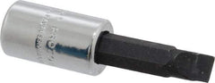 Proto - Screwdriver & Drag Link Sockets Type: Slotted Screwdriver Socket Drive Size (Inch): 1/4 - Eagle Tool & Supply