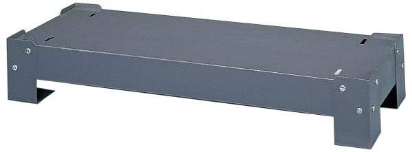 Durham - 12.3" Wide x 5.8" High, Gray Bin Holder - Use with Cabinets 002, 005, 007, 013, 014, 030, 031, 034 - Eagle Tool & Supply