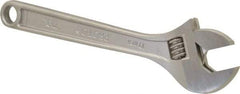 Proto - 1-5/16" Jaw Capacity, 10" Locking Adjustable Wrench - Steel, Chrome Finish - Eagle Tool & Supply