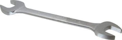 Proto - 1-1/2" x 1-5/8" Standard Open End Wrench - 17" OAL, Double End, Satin Finish, 15° Head Angle - Eagle Tool & Supply