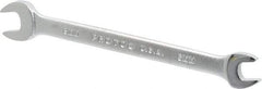 Proto - 8mm x 9mm Standard Open End Wrench - 5-1/8" OAL, Double End, Satin Finish, 15° Head Angle - Eagle Tool & Supply