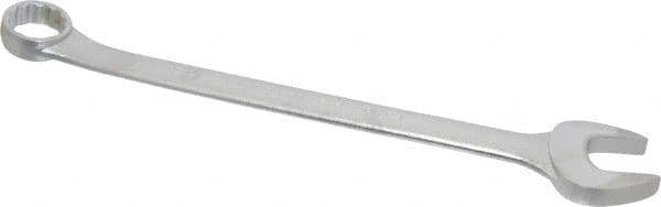 Proto - 1-5/16" 12 Point Offset Combination Wrench - 15° Offset Angle, 17-5/8" OAL, Steel, Satin Finish - Eagle Tool & Supply