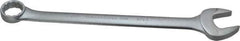 Proto - 1-3/8" 12 Point Offset Combination Wrench - 15° Offset Angle, 18-1/2" OAL, Steel, Satin Finish - Eagle Tool & Supply