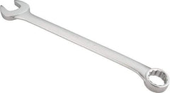 Proto - 2-1/4" 12 Point Offset Combination Wrench - 15° Offset Angle, 29-1/2" OAL, Steel, Satin Finish - Eagle Tool & Supply