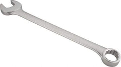 Proto - 2-3/8" 12 Point Offset Combination Wrench - 15° Offset Angle, 31-1/2" OAL, Steel, Satin Finish - Eagle Tool & Supply