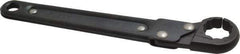 Proto - 3/4", Black Finish, Ratcheting Flare Nut Wrench - 12 Points, 7-1/4" OAL, Steel, Single End Head - Eagle Tool & Supply