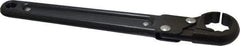 Proto - 1", Black Finish, Ratcheting Flare Nut Wrench - 12 Points, 9-3/8" OAL, Steel, Single End Head - Eagle Tool & Supply