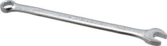 Proto - 8mm 12 Point Offset Combination Wrench - 15° Offset Angle, 5-13/32" OAL, Steel, Satin Finish - Eagle Tool & Supply